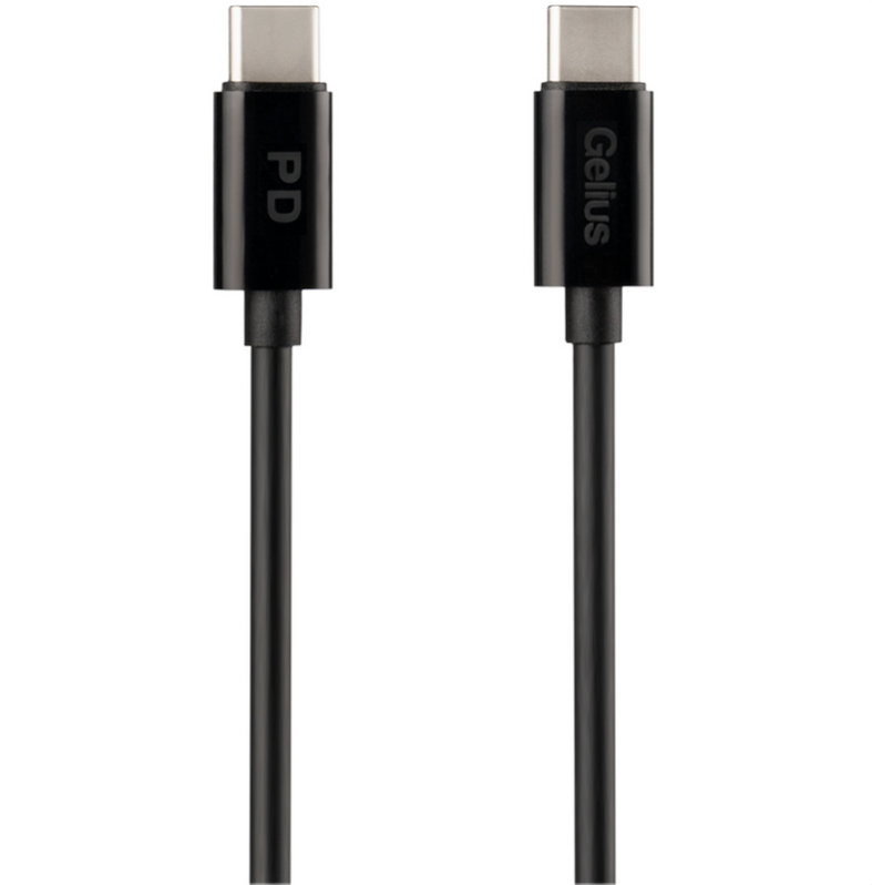 Кабель USB Gelius Contact GP-UC112 60W (2m) Type-C/Type-C Black