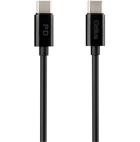 Кабель USB Gelius Contact GP-UC112 60W (2m) Type-C/Type-C Black