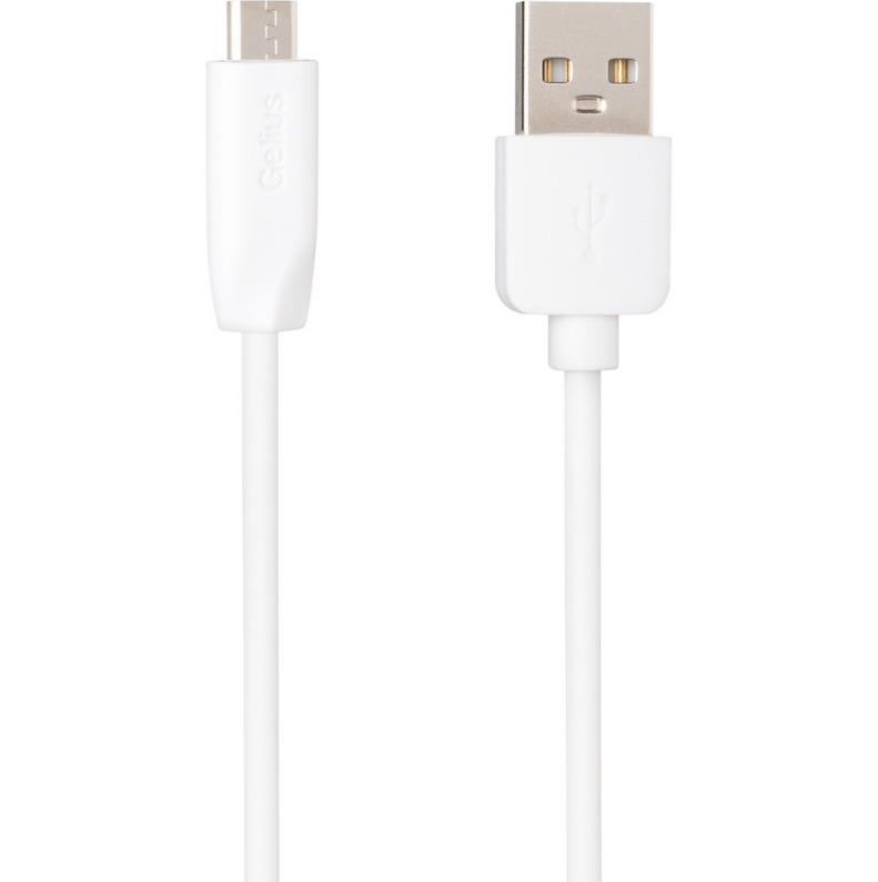 Кабель USB Gelius One GP-UC115 (1m) MicroUSB White