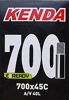 Камера велосипедна Kenda 700 x 45C (47-622/630) AV, вентиль 40 мм