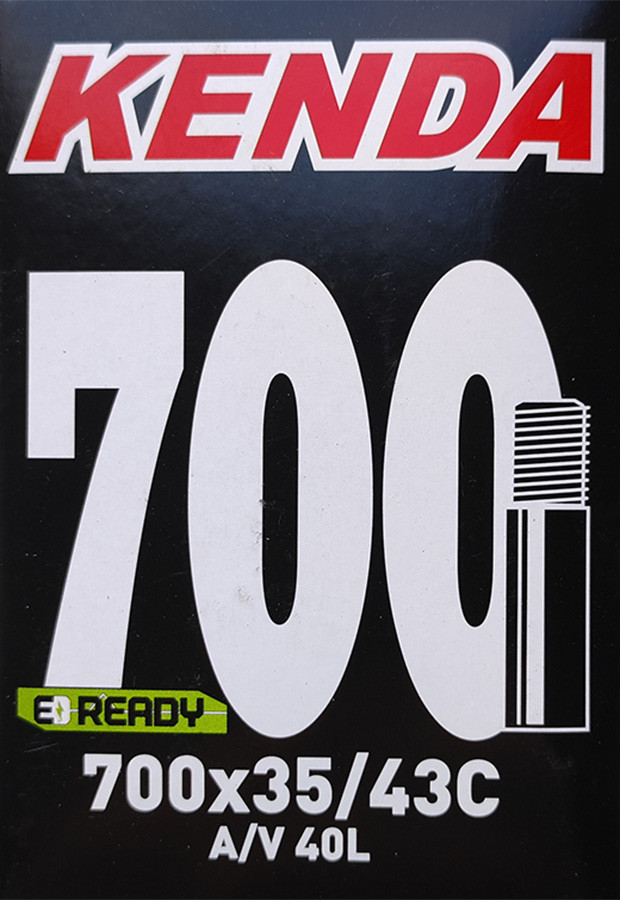 Камера велосипедна Kenda 700 x 35C/43C (35/44-622/630) AV, вентиль 40 мм