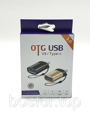 Адаптер OTG USB 3.0 для iPhone та iPad GP-89 підключення USB пристроїв BF, фото 1