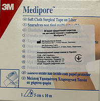 Мягкий хирургический пластырь на нетканой основе с лайнером Medipore (5 см x 10 м)