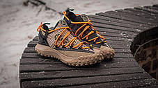 Зимові Кроссівки Nike Acg Mounth Fly Low Fossil / Найк АCГ Моунт Низькі Коричневі, фото 3