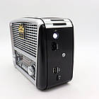 Радіоприймач акумуляторний 3в1, з Bluetooth, ліхтарем, / Фм радіоприймач / Портативний радіоприймач, фото 6