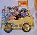 Дитяча футболка  на кнопках з вишивкою для хлопчика 98р Туреччина, доставка по Україні, фото 4