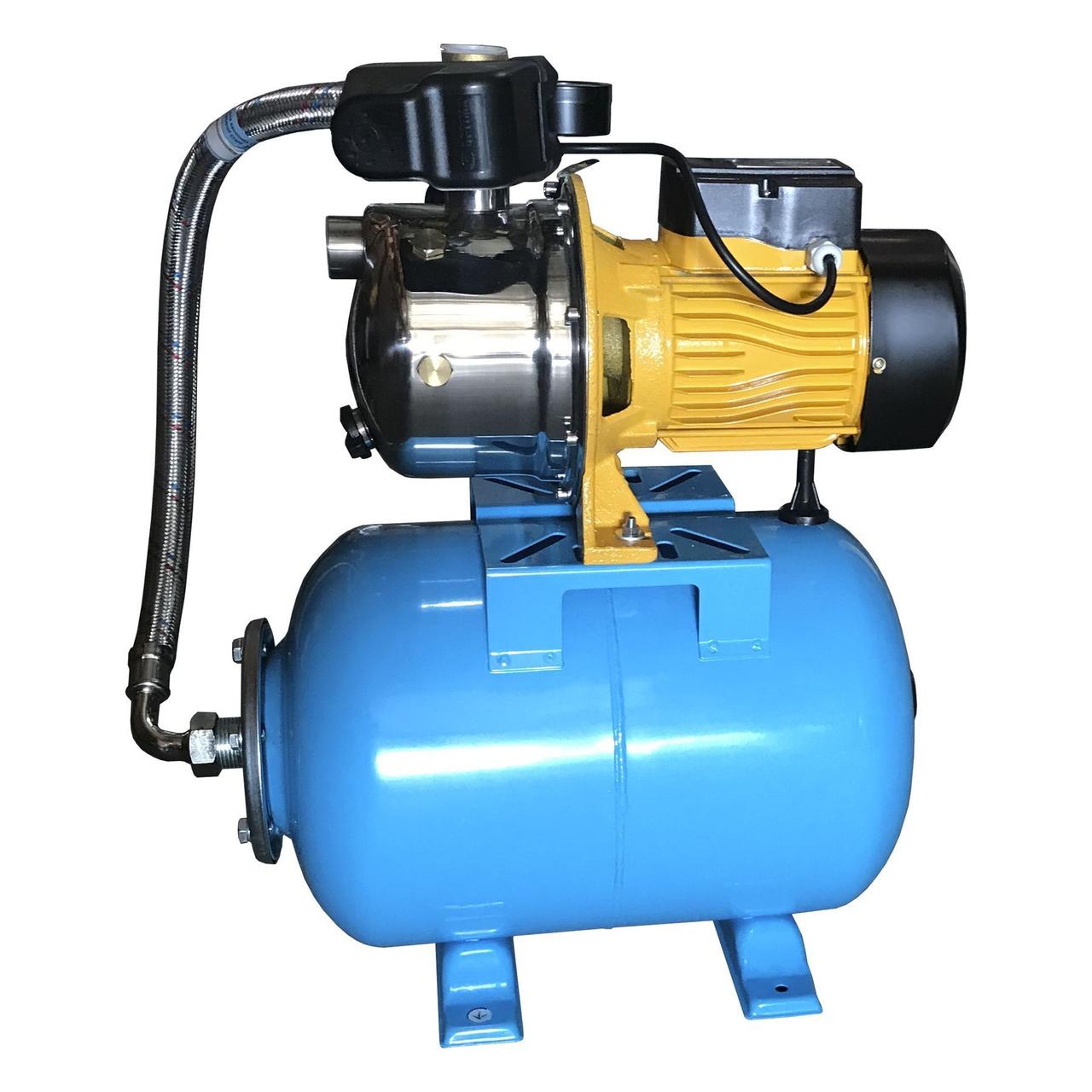 Насосна станція Optima JET 80S-PL-24 0,8 кВт нержавіюча сталь на гребінці