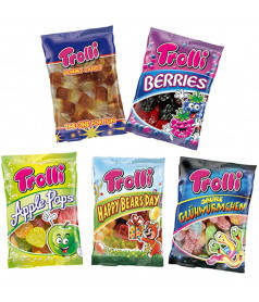 Желейки у асортименті Trolli 100g