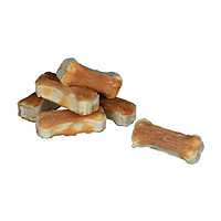 Ласощі Trixie для собак кістка для чищення зубів з куркою Denta Fun 5 см 120 г (8 шт.)