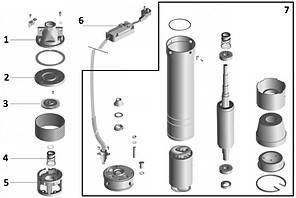 Вихровий насос свердловинний OPTIMA 4SKm100 PRIME 0.75кВт + кабель 20м+пульт, фото 4