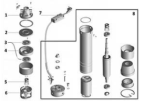 Насос вихровий свердловинний OPTIMA 4SKm150 PRIME 1.1 кВт + кабель 20м + пульт, фото 4