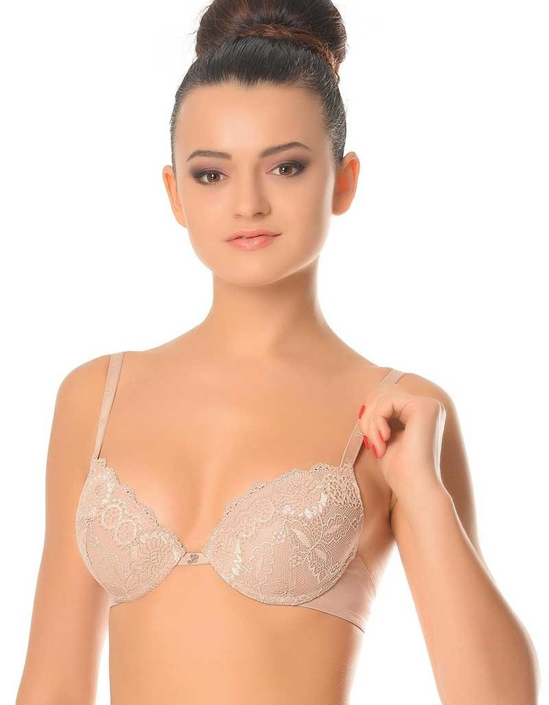 Бюстгальтер push-up gel з мереживними чашками Leilieve 991