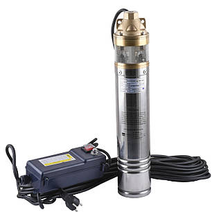 Насос вихровий свердловинний OPTIMA 4SKm150 PRIME 1.1 кВт + кабель 20м + пульт, фото 2