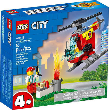 Lego City Пожежний вертоліт 60318