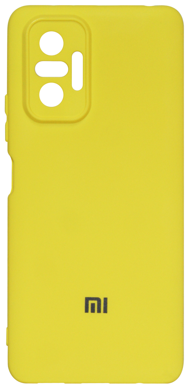 Силікон Xiaomi Redmi Note 10 Pro Silicone Case Жовтий