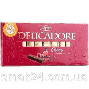 Шоколад чорний із вишнею Baron DELICADORE Cherry Польща 200 г