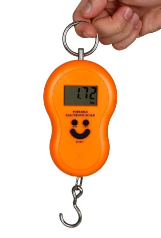 Кухонний електронний кантер для продуктів Portable Electronic Scale з дисплеєм побутові ваги до 40 кг