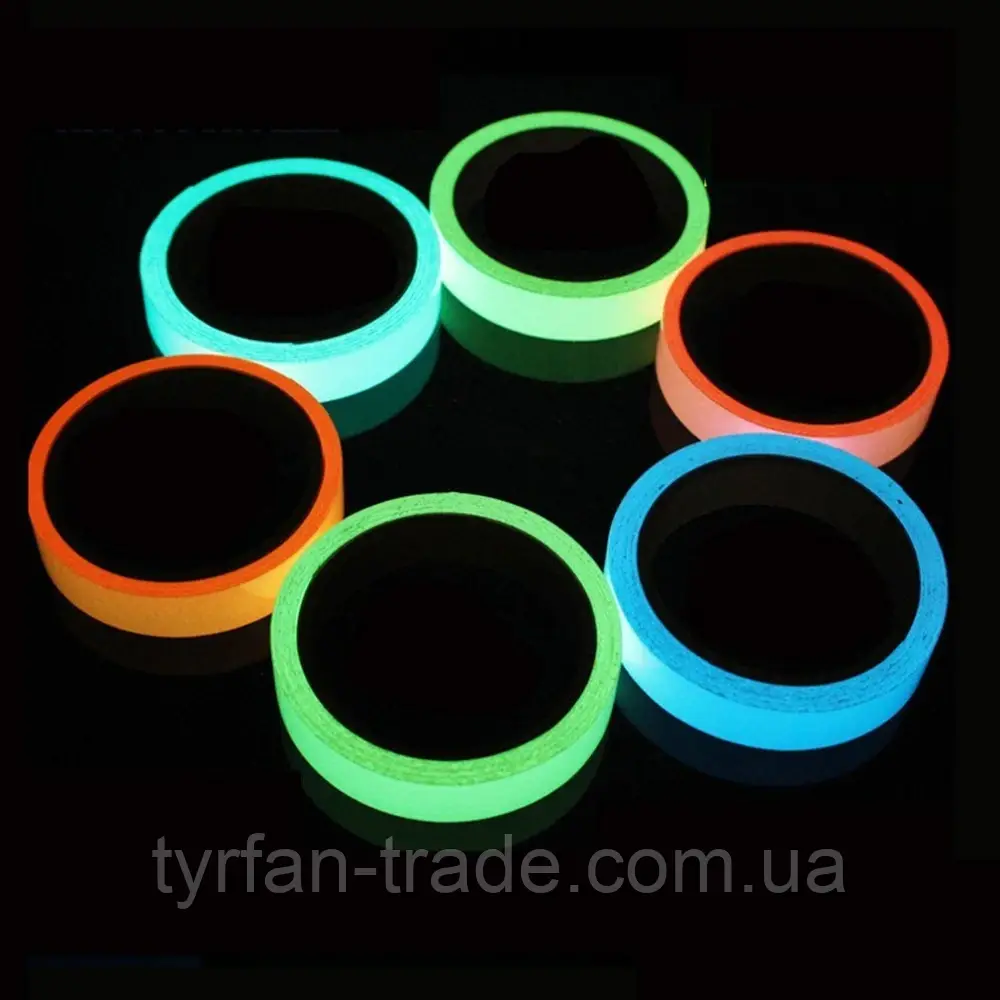 Світловідбивний скотч світиться в темряві, фото 1