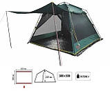 Шатер тент павільйон Tramp Bungalow Lux (V2) с противомоскитной сеткой 300х300х225 см TRT-085, фото 6
