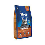 Brit Premium Indoor Chicken для кішок з куркою 800 г, фото 3