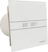 Вытяжной вентилятор CATA E-100 GTH TIMER HYGRO WHITE (00900200) для ванной комнаты