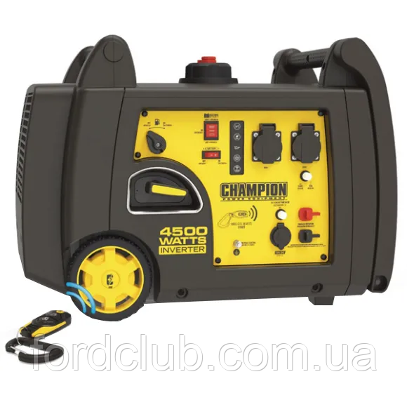 Інверторний генератор Champion (з дизтанційним запуском), фото 1