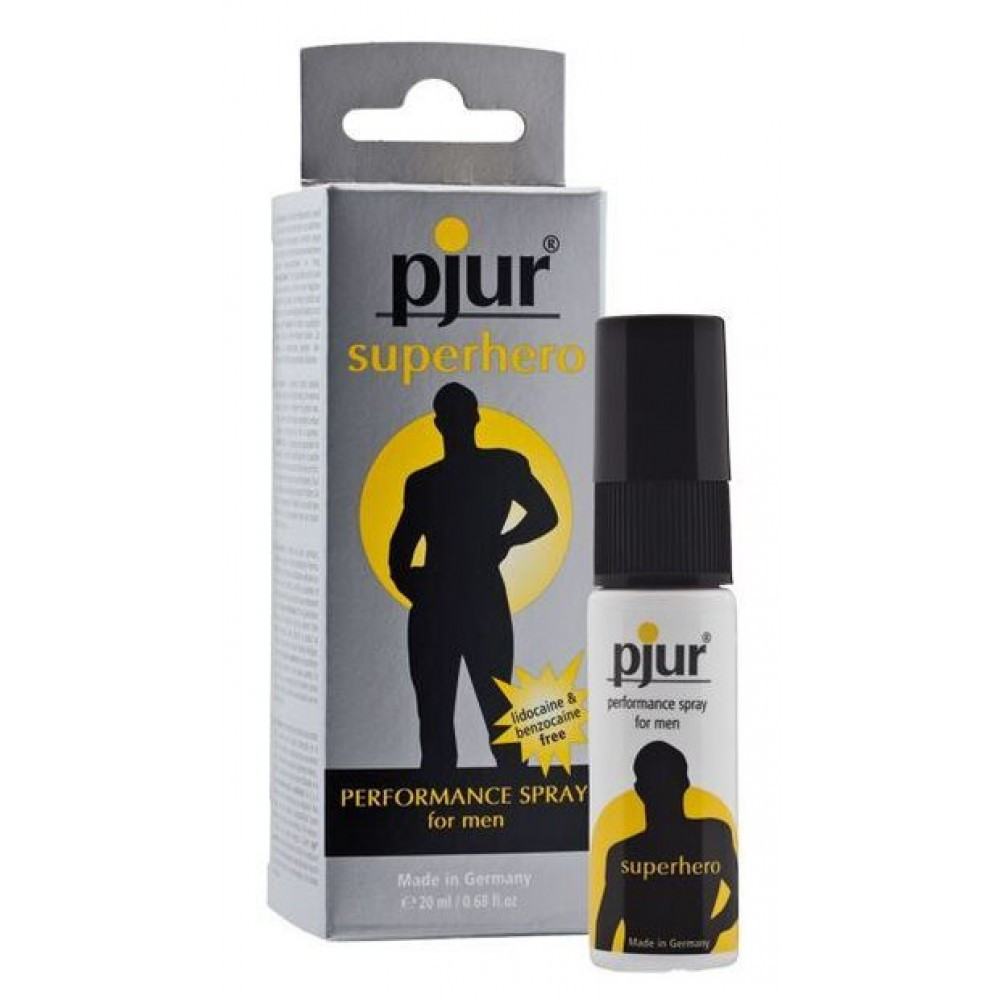 Пролонгувальний спрей для чоловіків pjur Superhero Spray 20 мл, фото 1