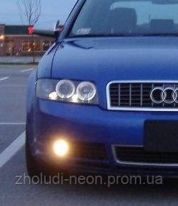 Ангельские глазки на Ауди c холодного неона. Audi angel eyes. (12 цветов в наличии) - фото 6 - id-p1759879142
