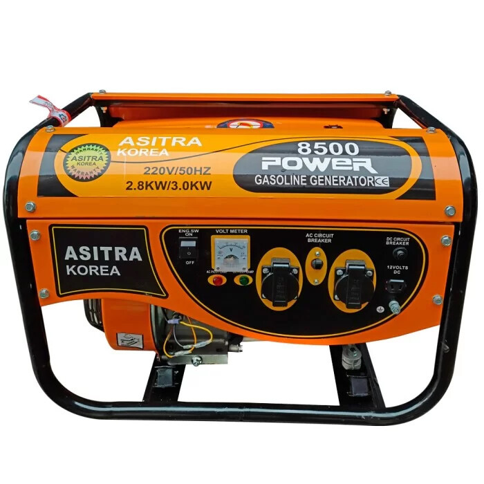 Електрогенератор бензиновий Astria AST19900 2.5 кВт генератор бензиновий потужний генератор бензиновий, фото 1