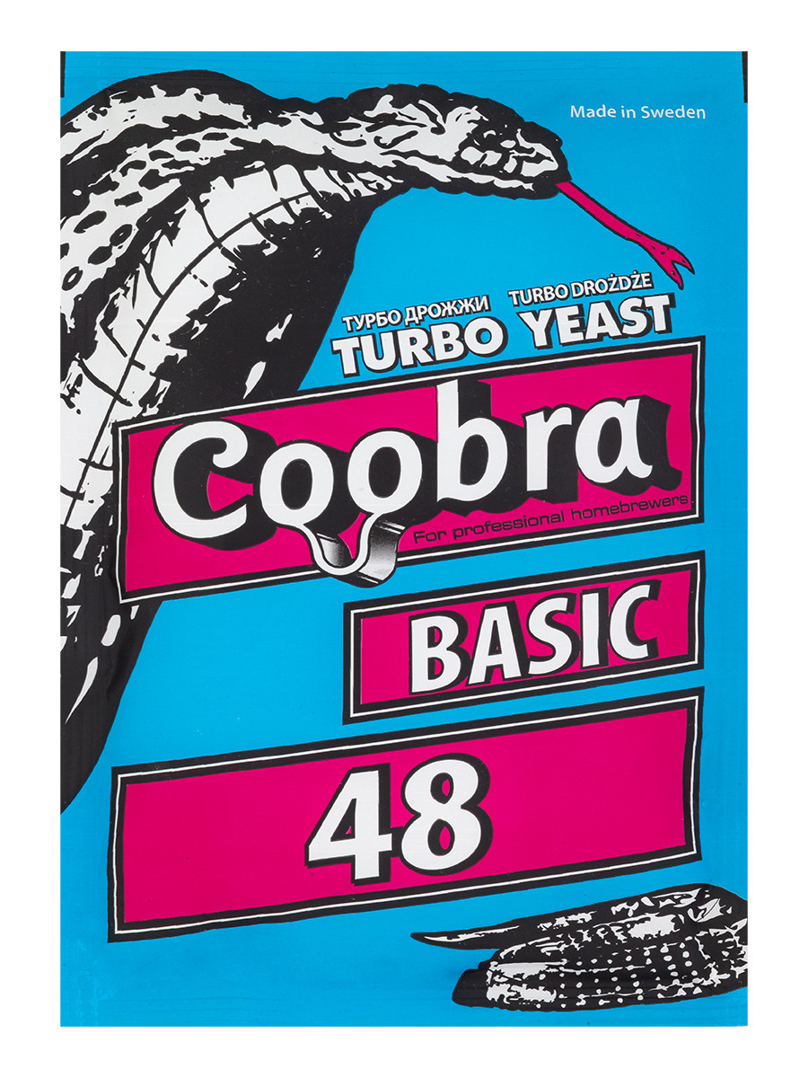 Сухе турбо дріжджі Coobra Basic 48 (Оригінал)