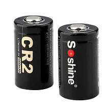 Батарейка Soshine CR2 1000 mAh (2 шт.)
