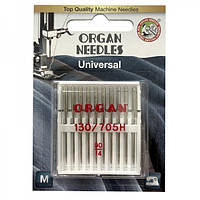 Иглы швейные универсальные ORGAN №90 для бытовых швейных машин блистерная упаковка 10 штук (6498)