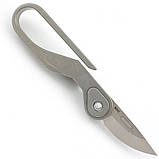 Мінініж Titanium Clip Drop-Point, фото 3