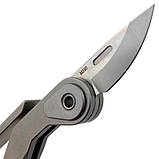 Мінініж Titanium Clip Drop-Point, фото 4