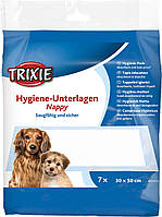 Пелёнки для собак Trixie 30 x 50 см, 7 шт. (целлюлоза)