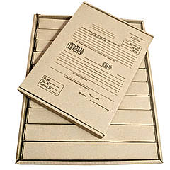 Папка архівна бокс  висота корінця 40 мм  з титульною сторінкою