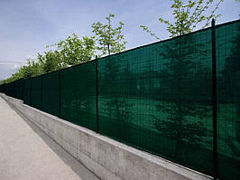 Сітка затіняюча захисна 90%, 2х25м, зелена