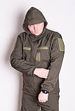 Костюм демісезонний софтшелл 100™ 46-56р ЗСУ олива 48, фото 5