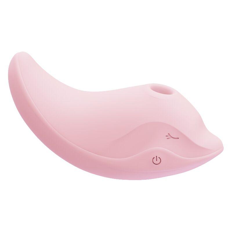 Вібратор та вакуумний стимулятор CuteVibe Heidi Pink, фото 1