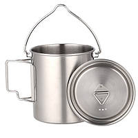 Казанок-кружка з нержавіючої сталі для пляшки Nalgene 0.5 л з кришкою