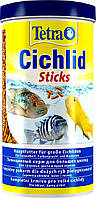 Сухий корм для акваріумних риб Tetra в паличках «Cichlid Sticks» 1 л (для всіх цихлид)