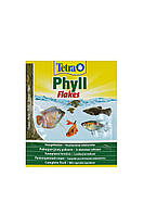 Сухий корм для акваріумних риб Tetra в пластівцях «TetraPhyll» 12 г (для травоїдних риб)