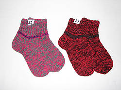 Шкарпетки жіночі в'язані дуже теплі, розмір 38-39, по стопі 25 см