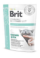 Brit GF Veterinary Diets Cat Struvite 0.4 кг сухой лечебный корм для кошек (курица)