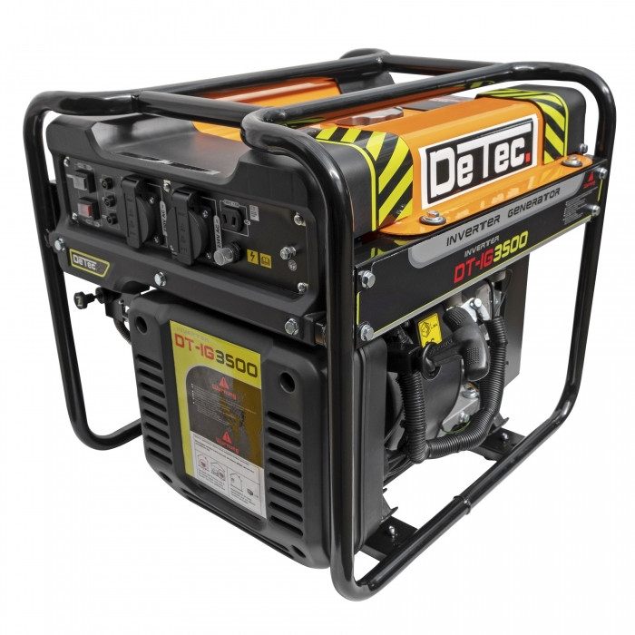 Інверторний бензиновий генератор DeTec DT-IG3500, 3.5 кВт