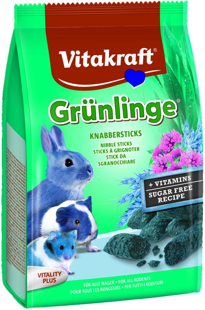 Ласощі для гризунів Vitakraft «Grünlinge» 50 г (трава)