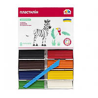 Пластилин дит ГАММА Увлечения 8 цв 200310 стек 128гр. (1/24)