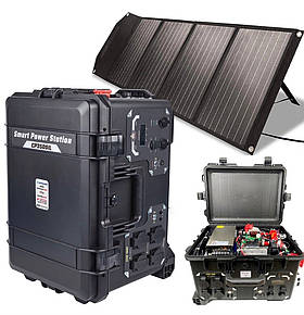 Гібридна портативна електростанція CP 3500iL (3000 Вт) сонячно-вітрогенераторна станція