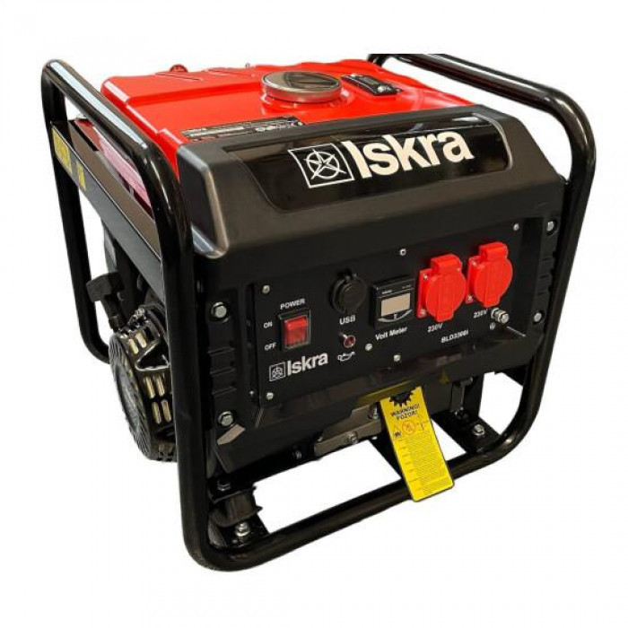 Інверторний бензиновий генератор Iskra BLD3300i, 3.3 кВт