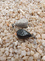 Карповые грузила Камень (35 - 80г) Рыболовные грузила для рыбалки 80г, Белый